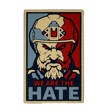 Патч "Hate" AG-10 фото
