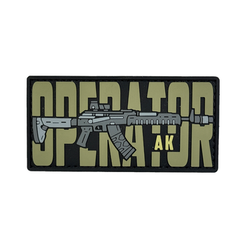 ПВХ патч &laquo;OPERATOR AK&raquo; olive AT-119 фото