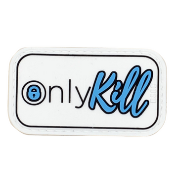 Патч "ONLYKILL" blue BG-7 фото