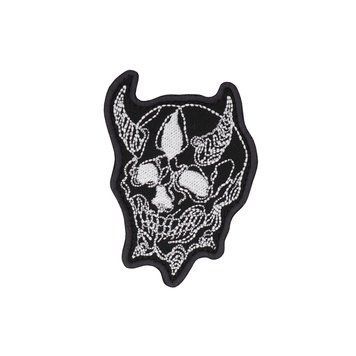 Патч "NS Skull" white NS-1 фото