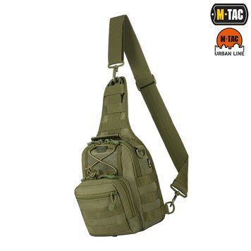 M-TAC СУМКА URBAN LINE CITY PATROL CARABINER BAG OLIVE MTC-098-3-OD фото
