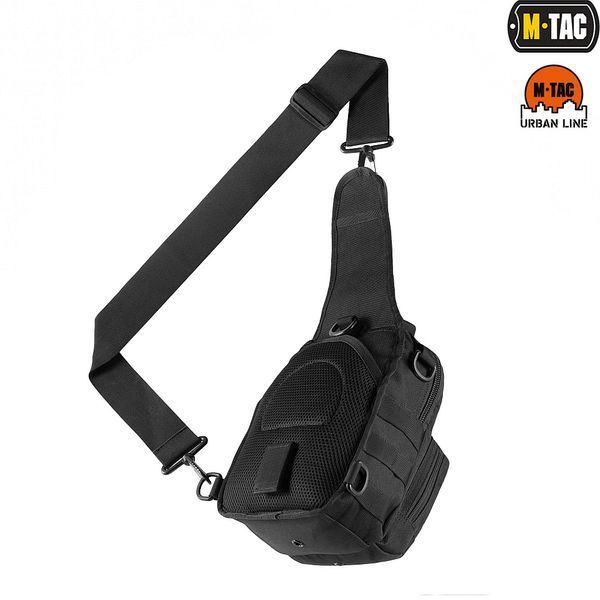 M-TAC СУМКА URBAN LINE CITY PATROL CARABINER BAG BLACK MTC-0983-BK фото