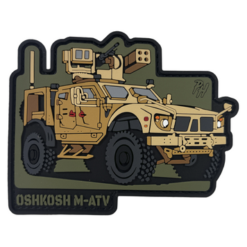 ПВХ патч "ТЕХНІКА OSHKOSH M-ATV" PH-8 фото