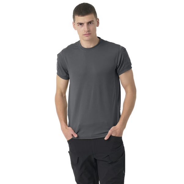 Футболка термоактивна Helikon-Tex Tactical T-Shirt TopCool. Сірий HC3246-35 фото