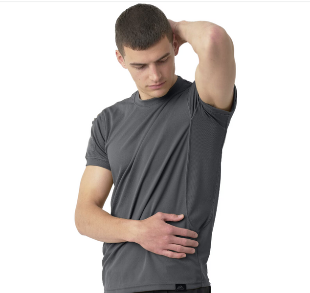 Футболка термоактивна Helikon-Tex Tactical T-Shirt TopCool. Сірий HC3246-35 фото