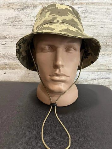 Панама военная с короткими полями, рип-стоп 60% хлопок\40% полиэстер ТМ "Trend" 59 TD-2022-MM14 фото