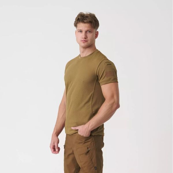 Футболка термоактивна Helikon-Tex Tactical T-Shirt TopCool. Койот HC3247-11 фото